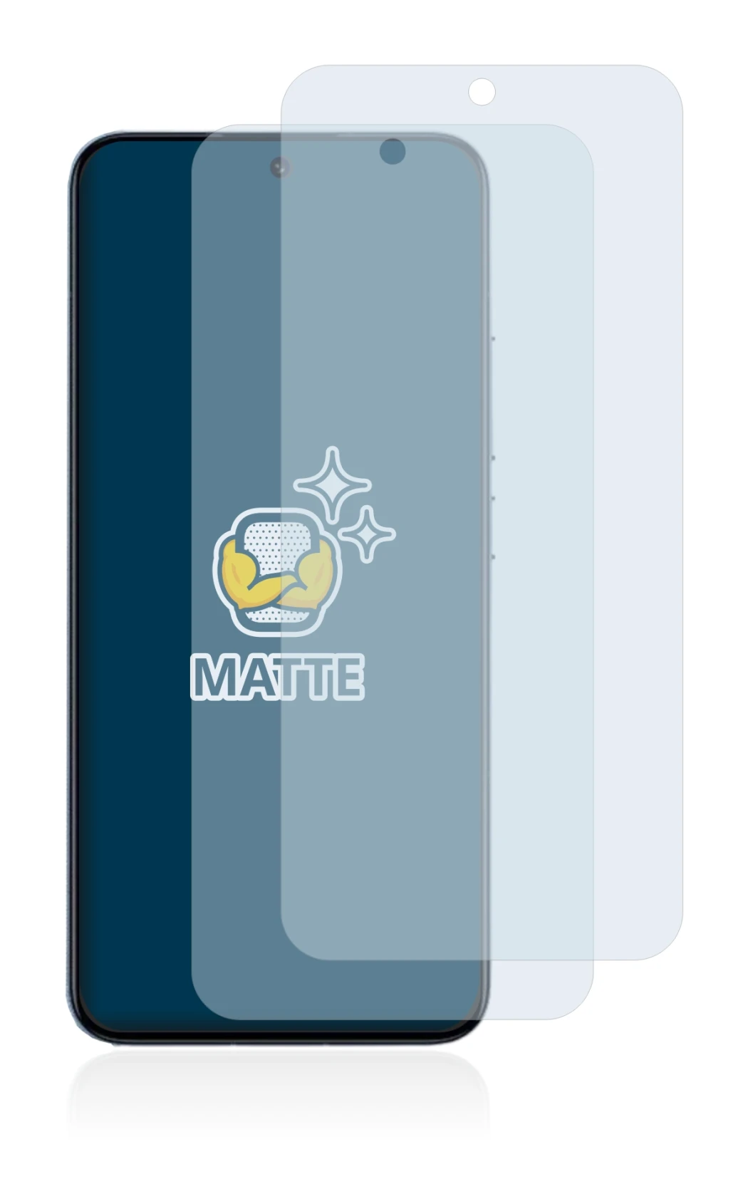 Immagine del dispositivo Xiaomi 13 con un'ampia varietà di protezioni per lo schermo.