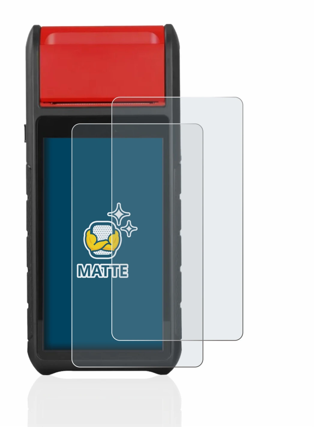 Immagine del dispositivo Autel MaxiBAS BT608 con un'ampia varietà di protezioni per lo schermo.