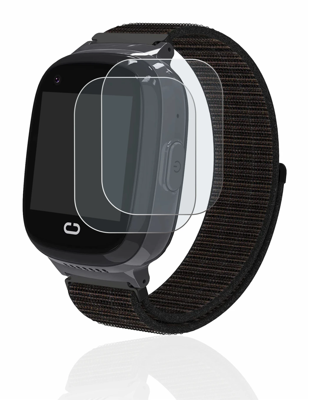 Immagine del dispositivo Pthtechus 4G GPS T30 con un'ampia varietà di protezioni per lo schermo.