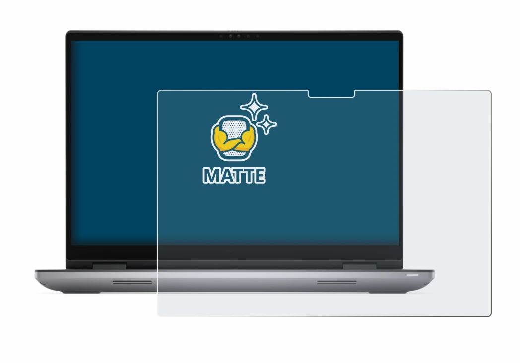 Immagine del dispositivo Dell Precision 7680 Touch con un'ampia varietà di protezioni per lo schermo.