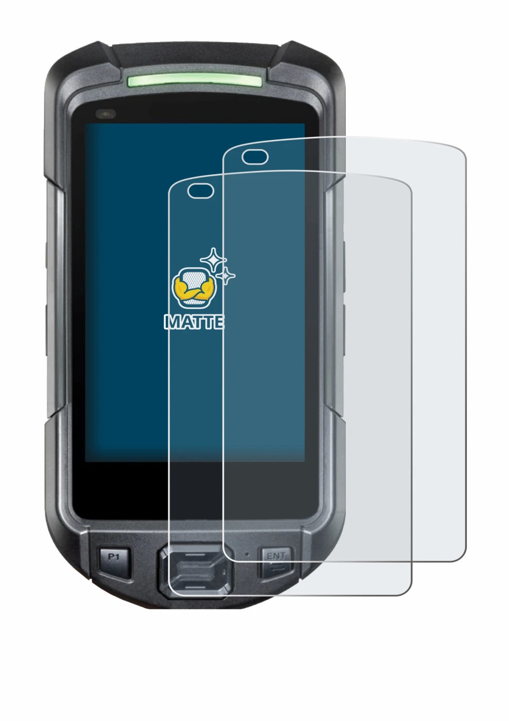 Immagine del dispositivo Keyence BT-A700 con un'ampia varietà di protezioni per lo schermo.