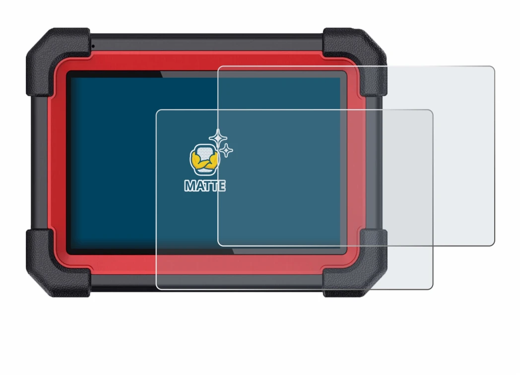 Immagine del dispositivo Launch X-431 CRP 919E BT con un'ampia varietà di protezioni per lo schermo.