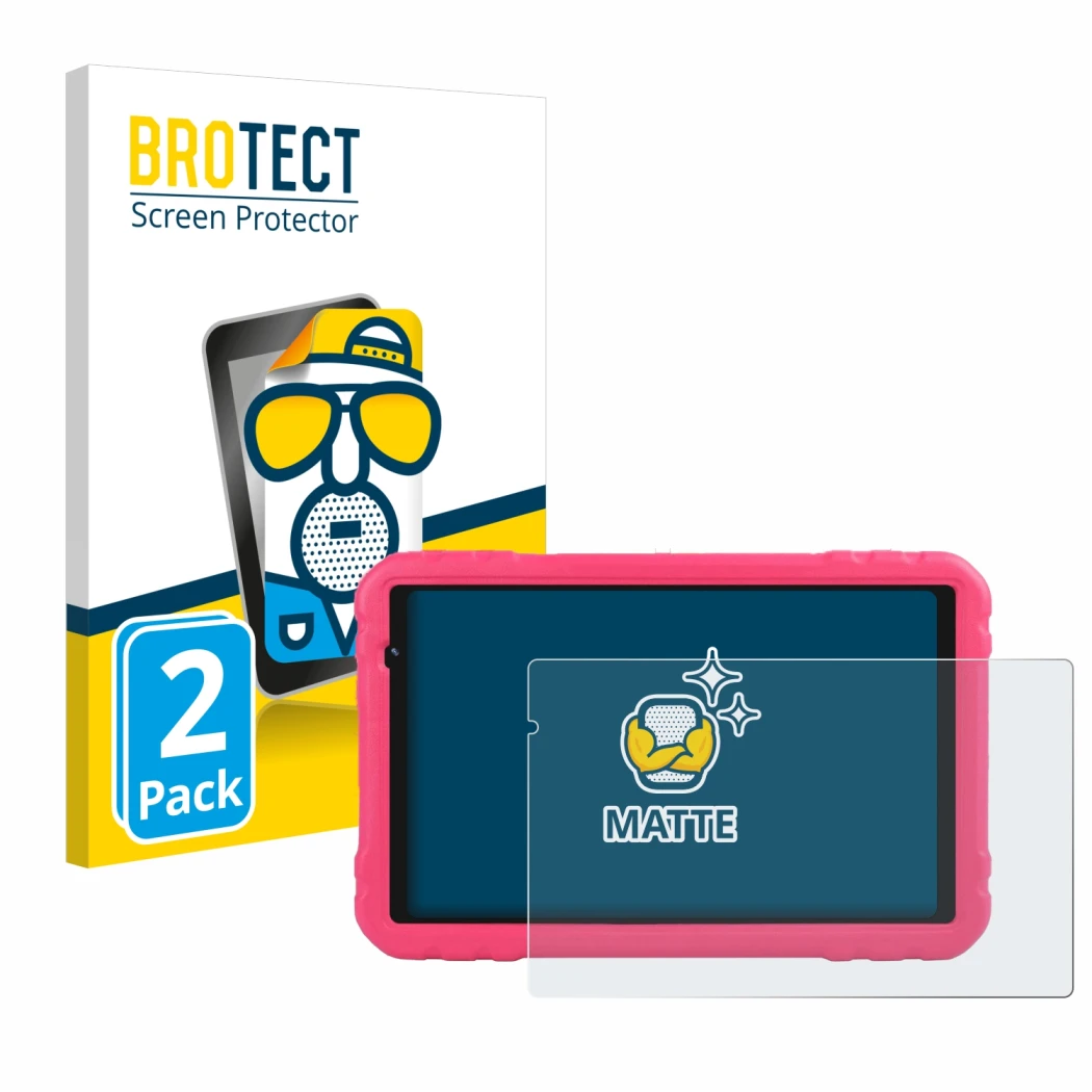 Parte frontale di una confezione del prodotto con il logo del marchio BROTECT. Accanto è raffigurato il dispositivo Aocwei x50