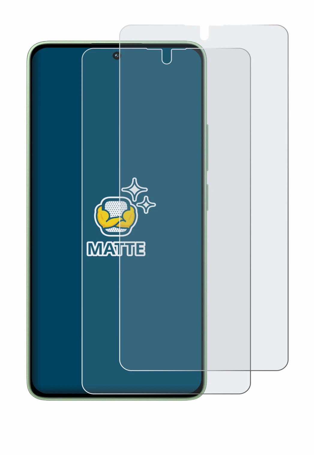 Immagine del dispositivo Xiaomi Redmi Note 13 con un'ampia varietà di protezioni per lo schermo.