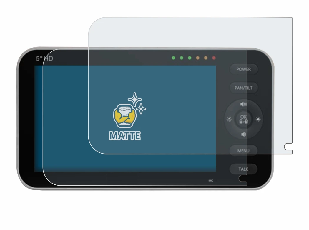 Immagine del dispositivo GHB SM50B Modell 2023 con un'ampia varietà di protezioni per lo schermo.