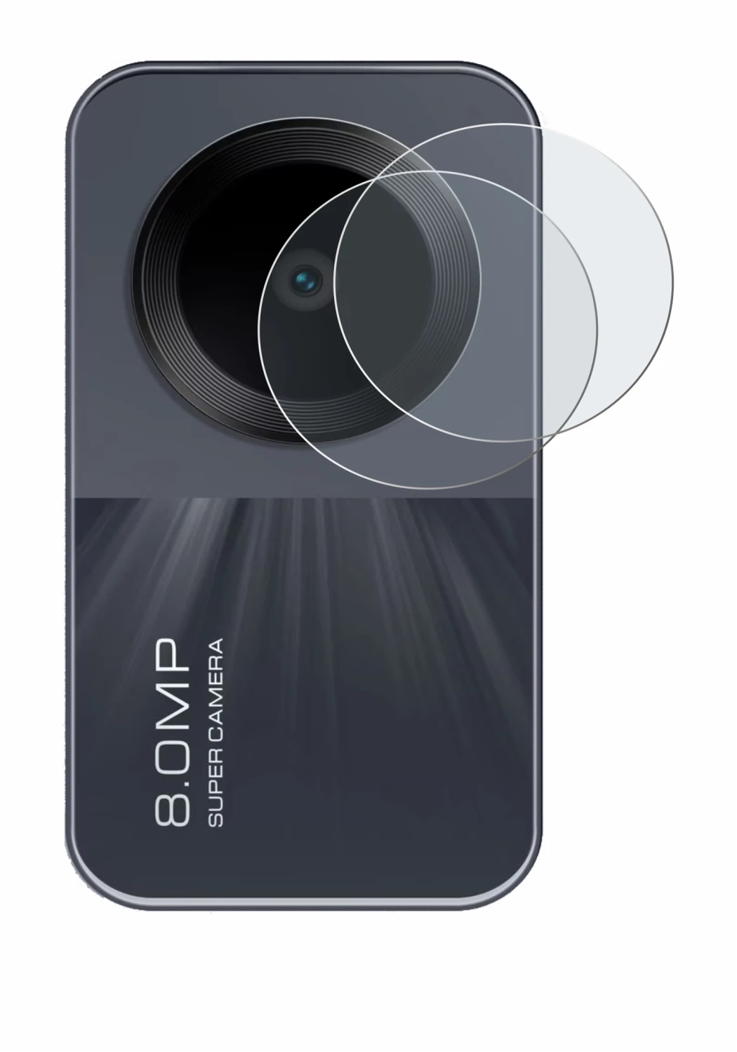 Immagine del dispositivo Xiaomi Redmi Pad SE (SOLO Camera) con un'ampia varietà di protezioni per lo schermo.