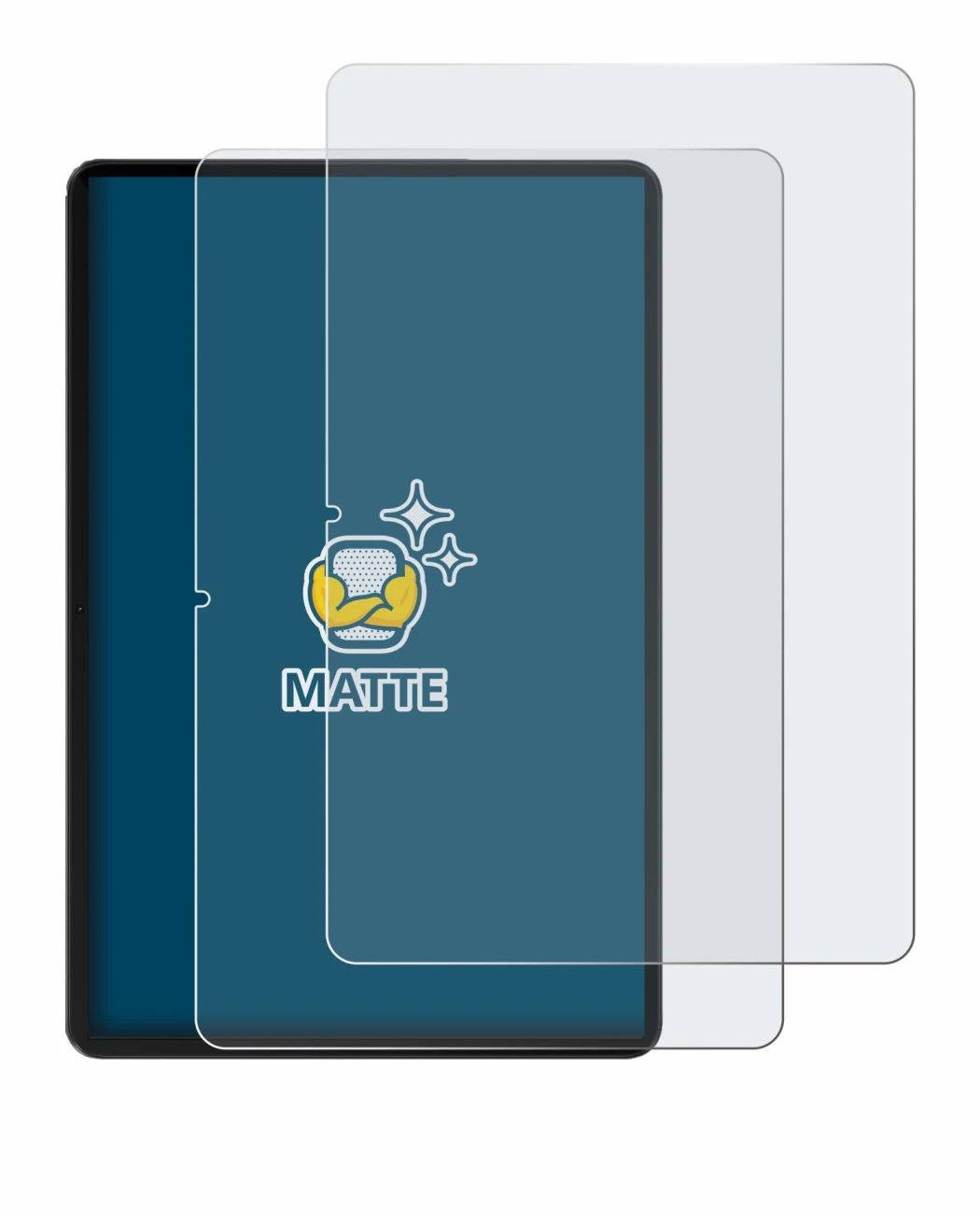 Immagine del dispositivo Honor Pad 9 con un'ampia varietà di protezioni per lo schermo.