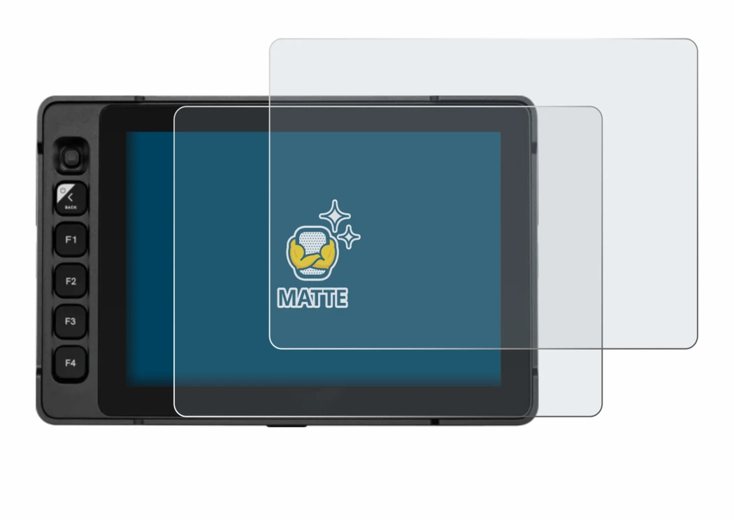 Immagine del dispositivo SmallHD Ultra 7 con un'ampia varietà di protezioni per lo schermo.