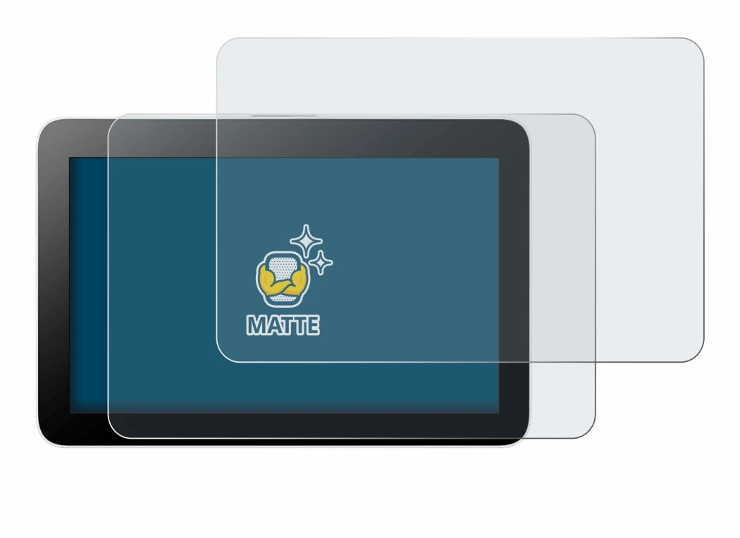 Immagine del dispositivo Wacom One 12 con un'ampia varietà di protezioni per lo schermo.
