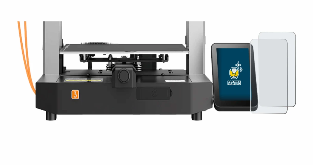 Immagine del dispositivo Anycubic Kobra 3 con un'ampia varietà di protezioni per lo schermo.
