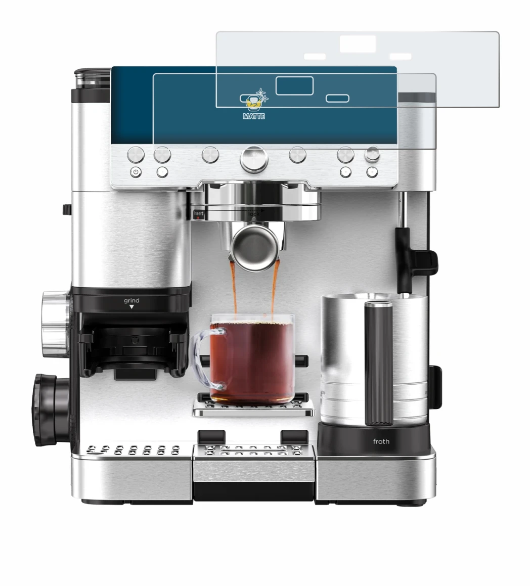 Immagine del dispositivo Ninja Luxe Cafe Premier ES601EU con un'ampia varietà di protezioni per lo schermo.