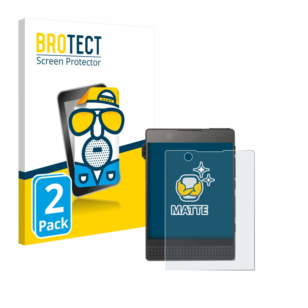 Parte frontale di una confezione del prodotto con il logo del marchio BROTECT. Accanto è raffigurato il dispositivo Light Phon