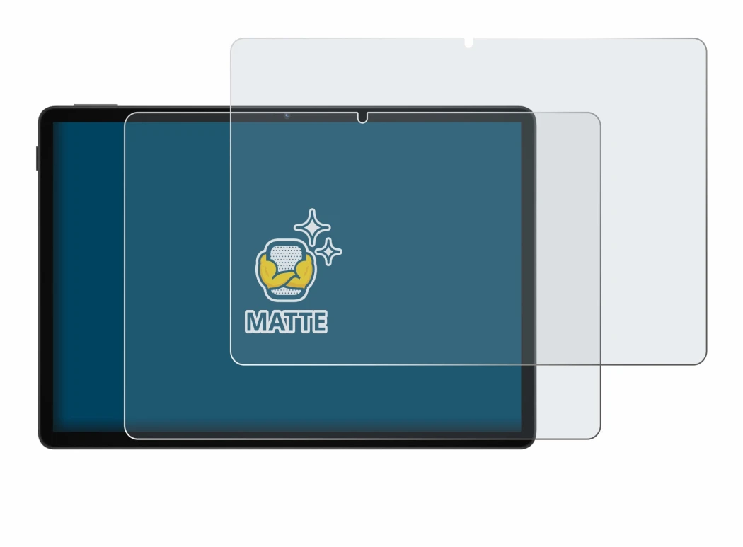 Immagine del dispositivo Doogee U11 con un'ampia varietà di protezioni per lo schermo.