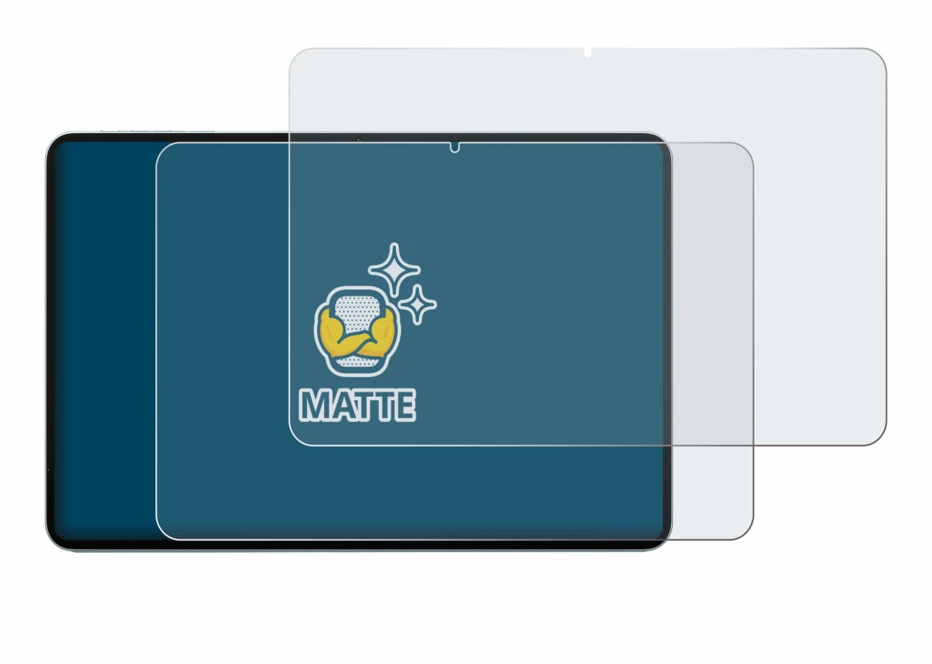 Immagine del dispositivo Teclast T60 Plus con un'ampia varietà di protezioni per lo schermo.