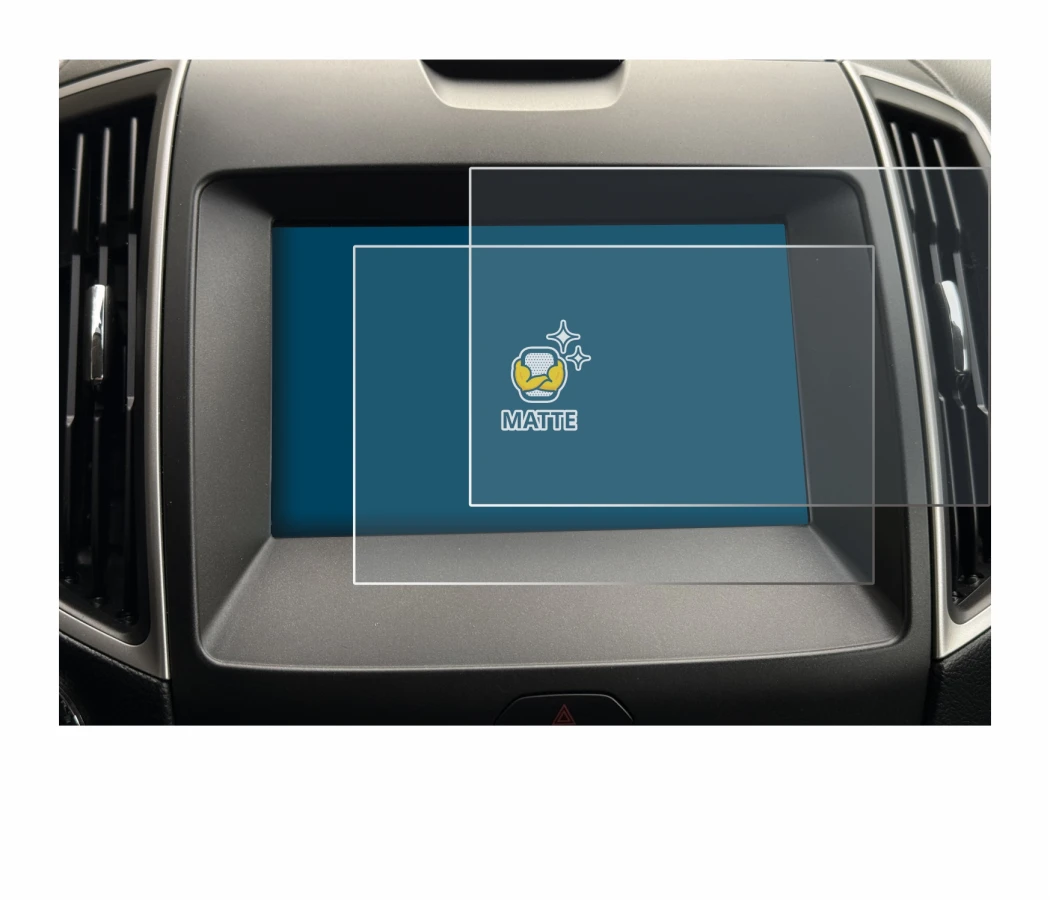 Immagine del dispositivo Ford Galaxy Infotainment Sync 3 (2019) con un'ampia varietà di protezioni per lo schermo.