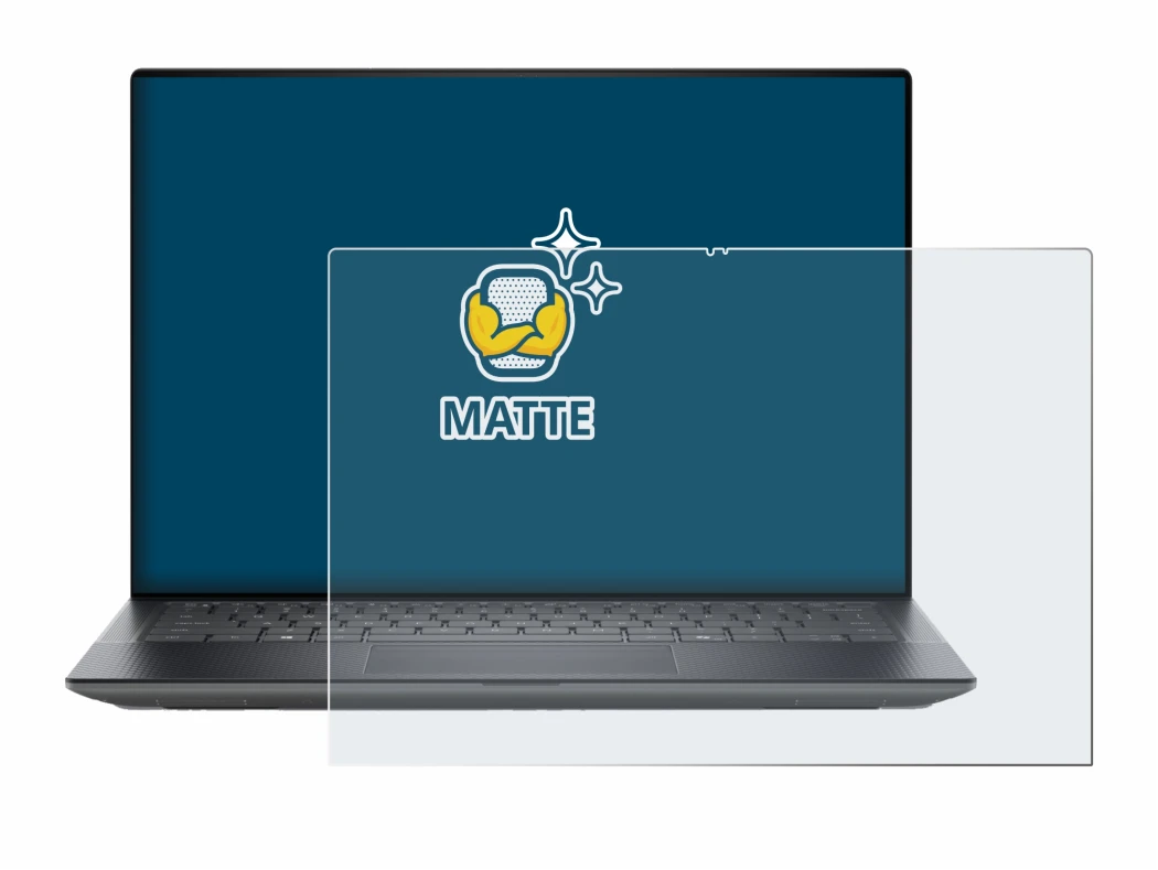 Immagine del dispositivo Dell Precision 5490 Workstation con un'ampia varietà di protezioni per lo schermo.