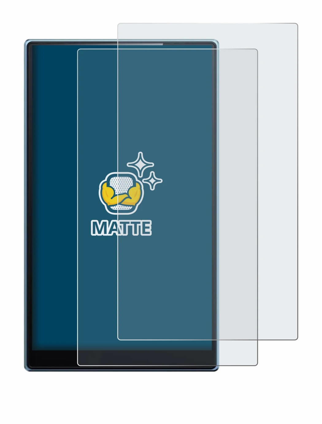 Immagine del dispositivo FiiO JM21 con un'ampia varietà di protezioni per lo schermo.