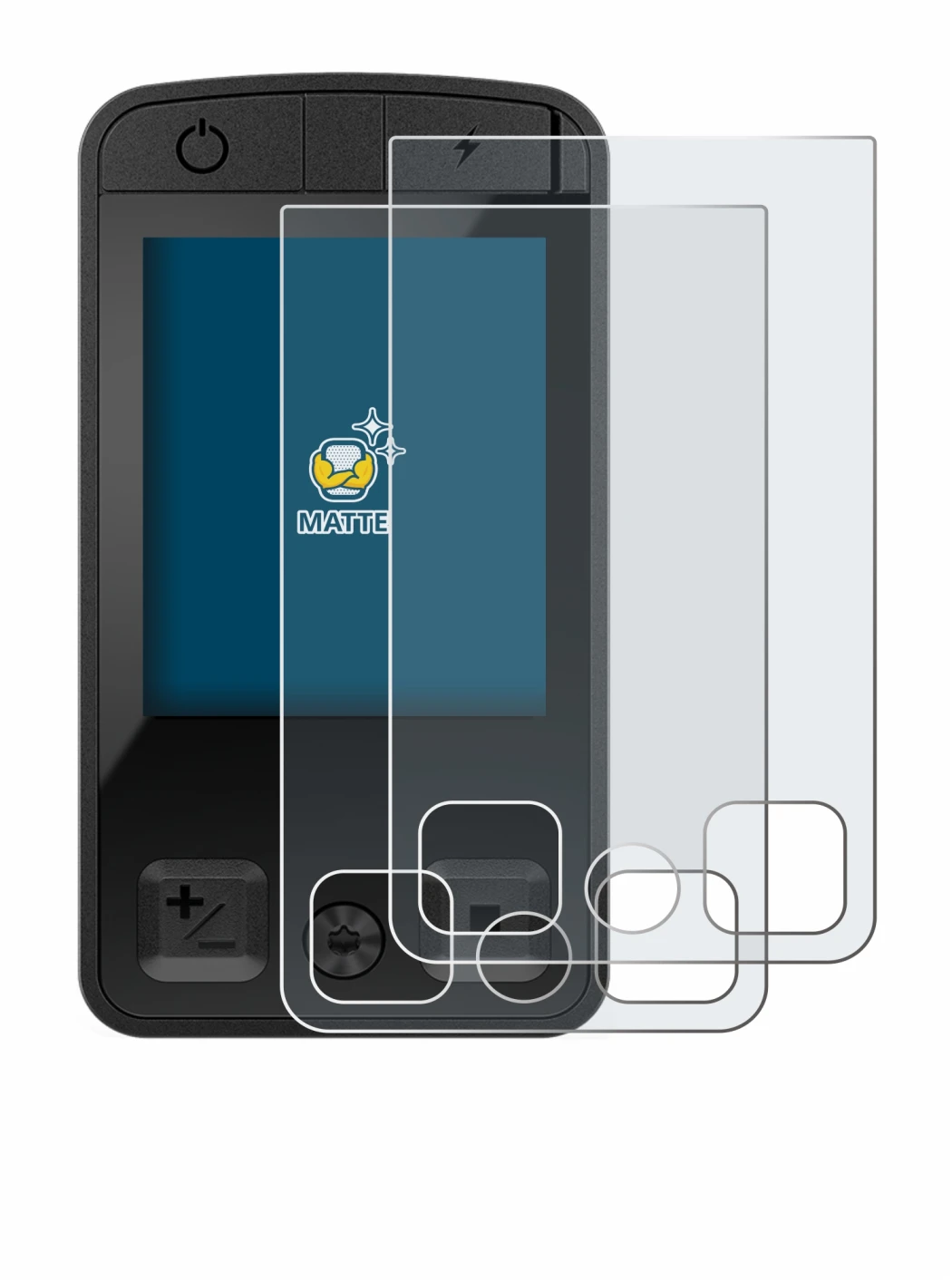 Immagine del dispositivo Bosch Kiox 400C con un'ampia varietà di protezioni per lo schermo.