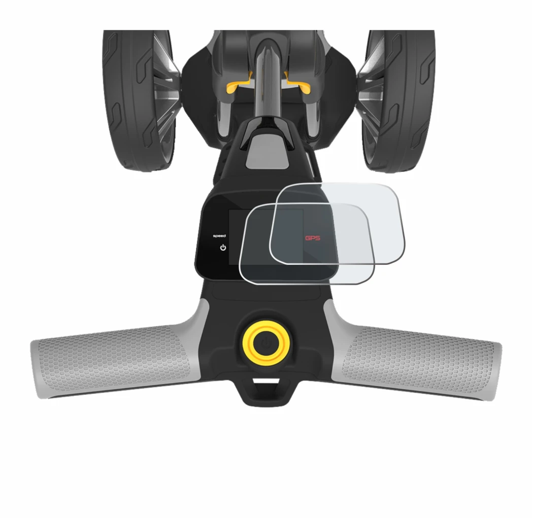 Immagine del dispositivo PowaKaddy CT6 2025 con un'ampia varietà di protezioni per lo schermo.