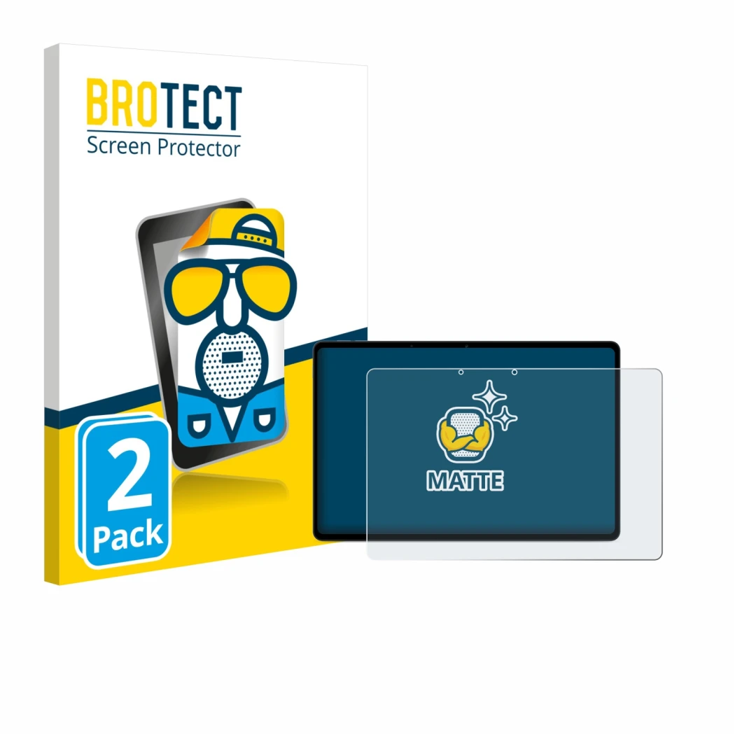 Parte frontale di una confezione del prodotto con il logo del marchio BROTECT. Accanto è raffigurato il dispositivo OnePlus Pa