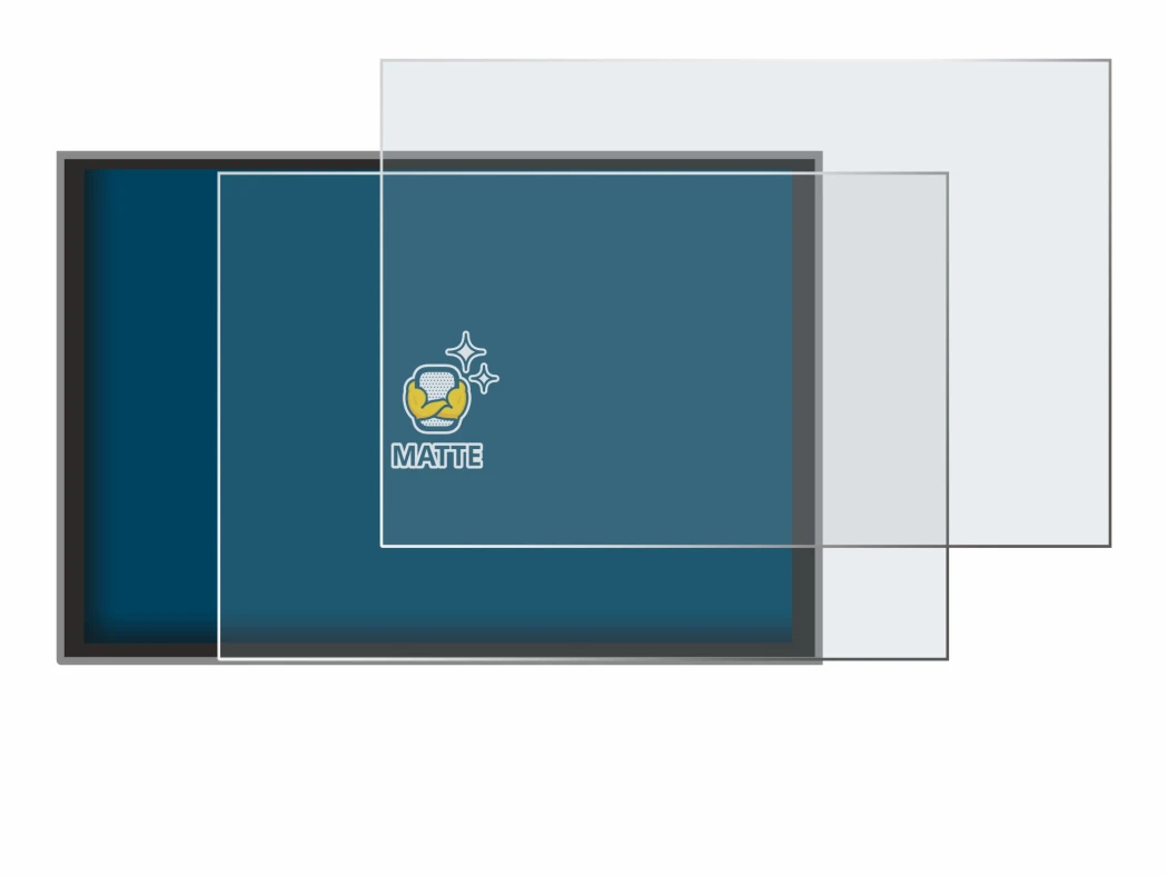Immagine del dispositivo Renault Master 2025 con un'ampia varietà di protezioni per lo schermo.