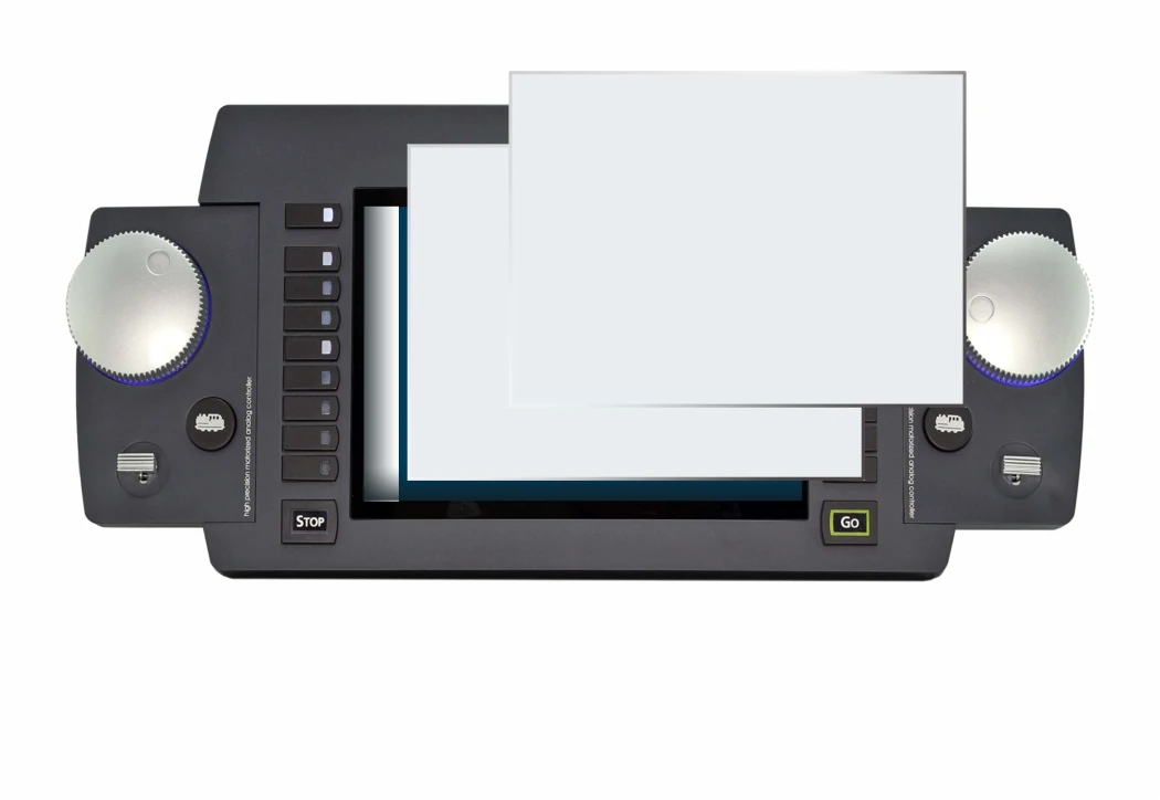 Immagine del dispositivo ESU Ecos 50220 con un'ampia varietà di protezioni per lo schermo.
