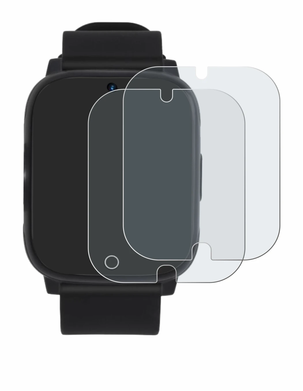 Immagine del dispositivo NikuTRAX NC83S con un'ampia varietà di protezioni per lo schermo.