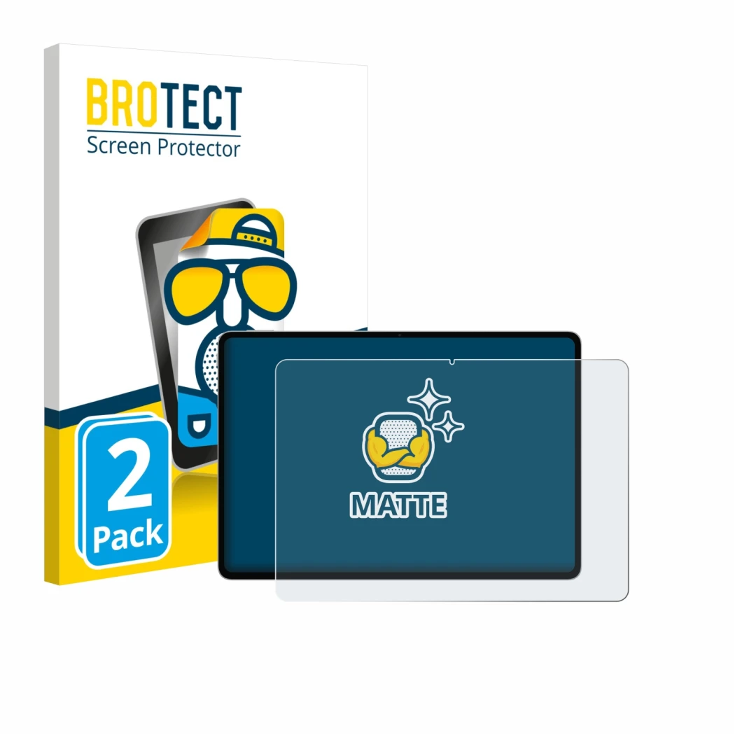 Parte frontale di una confezione del prodotto con il logo del marchio BROTECT. Accanto è raffigurato il dispositivo Honor Magi