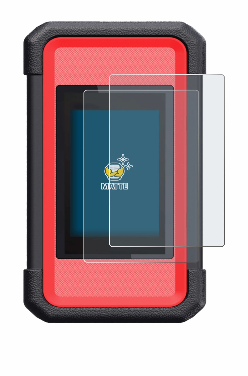 Immagine del dispositivo Launch X431 SmartLink C V2.0 con un'ampia varietà di protezioni per lo schermo.