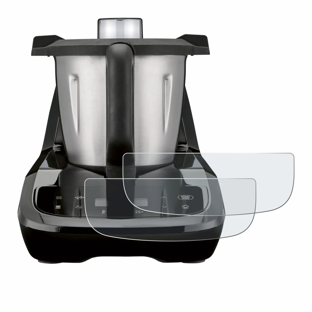 Immagine del dispositivo SilverCrest Monsieur Cuisine compact con un'ampia varietà di protezioni per lo schermo.