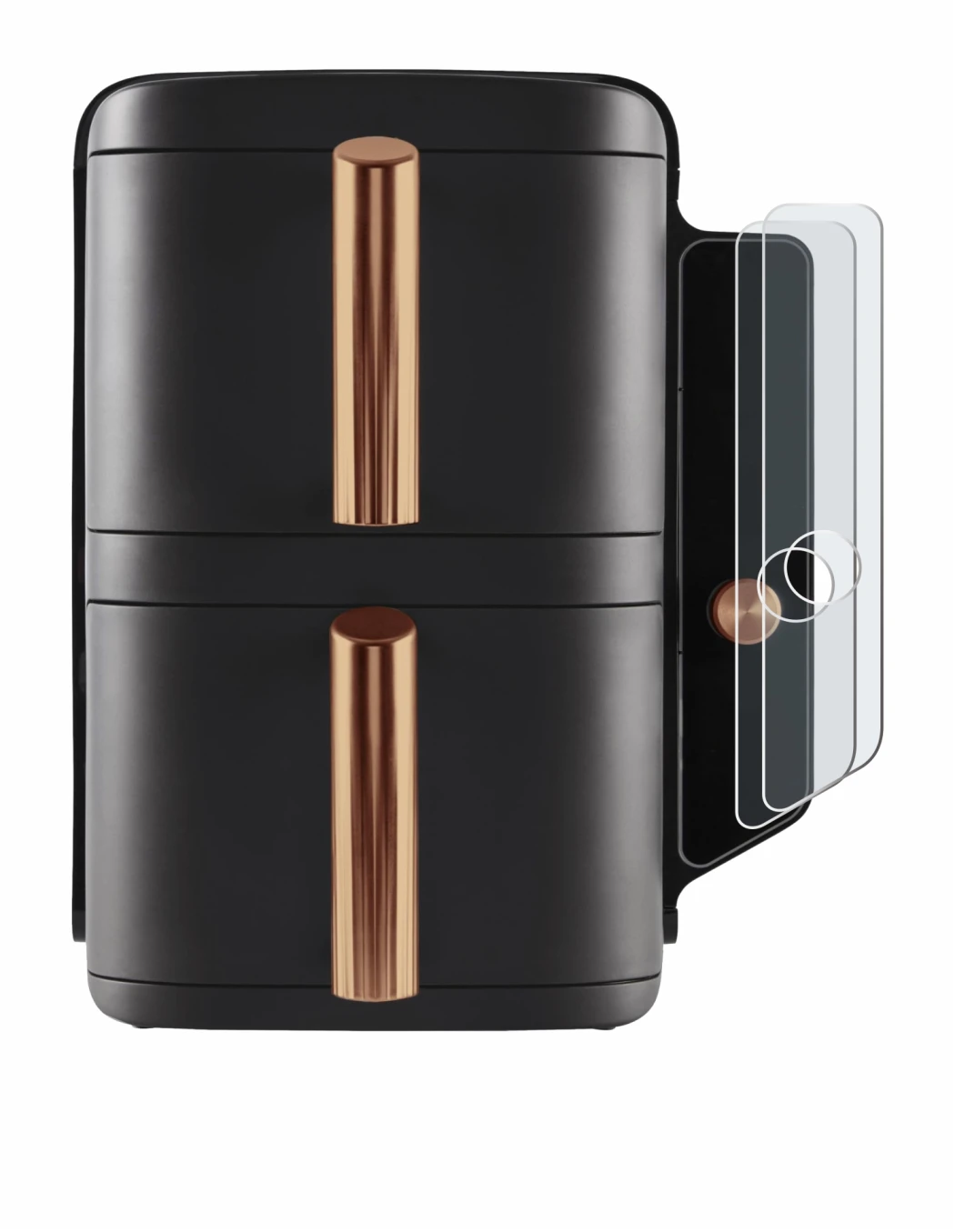 Immagine del dispositivo Ninja Double Stack XL sl400eu con un'ampia varietà di protezioni per lo schermo.