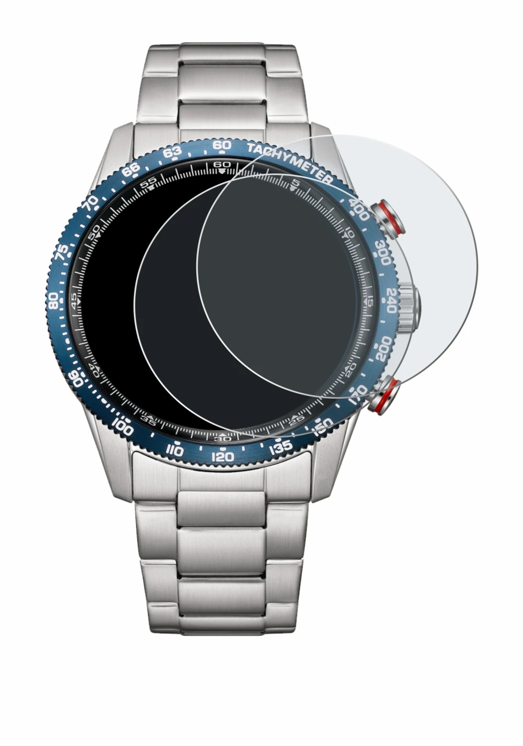 Immagine del dispositivo Citizen CA4716-50L con un'ampia varietà di protezioni per lo schermo.