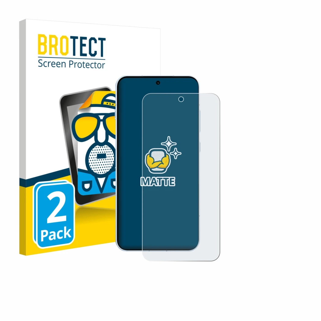 Parte frontale di una confezione del prodotto con il logo del marchio BROTECT. Accanto è raffigurato il dispositivo Oppo Find 