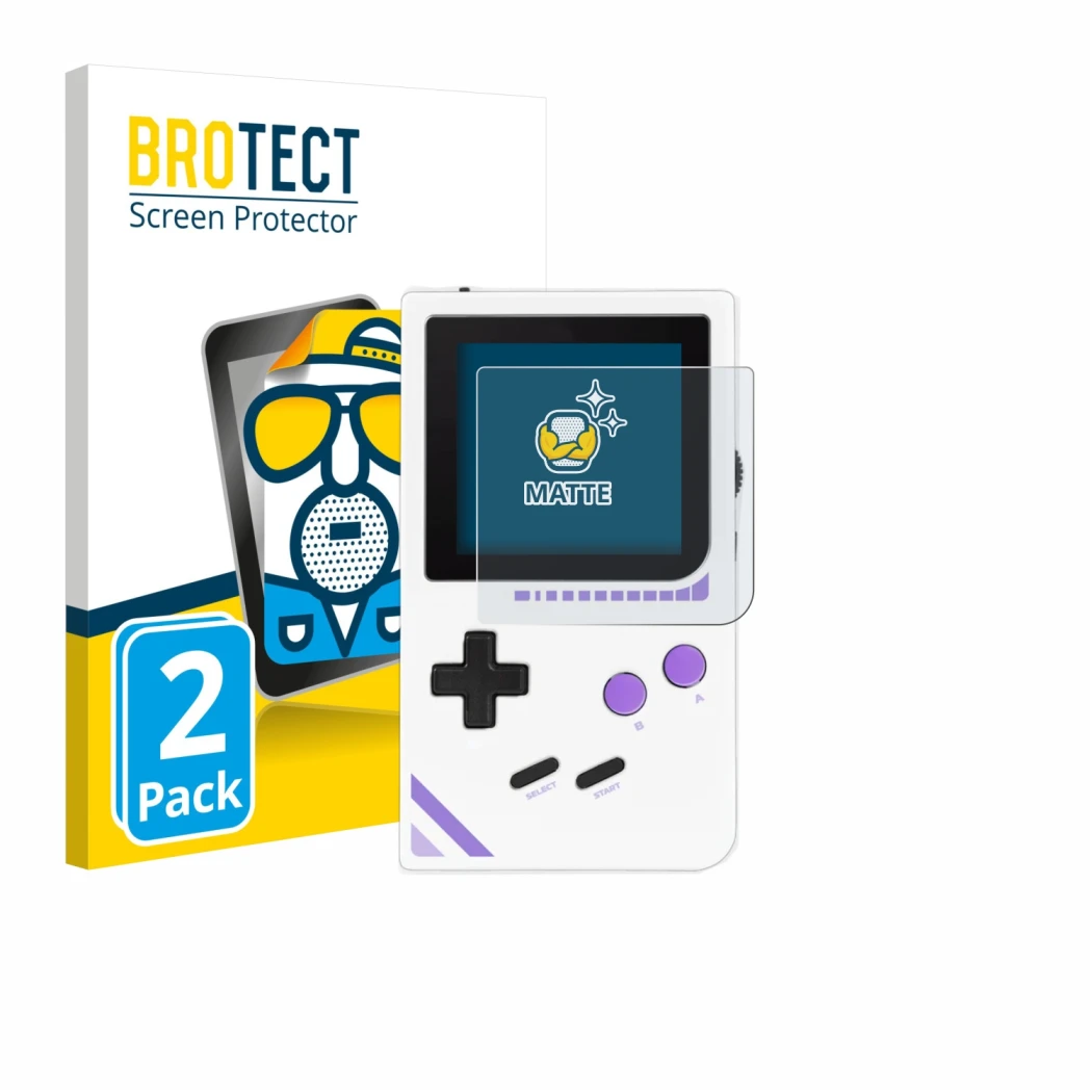 Parte frontale di una confezione del prodotto con il logo del marchio BROTECT. Accanto è raffigurato il dispositivo Modretro C