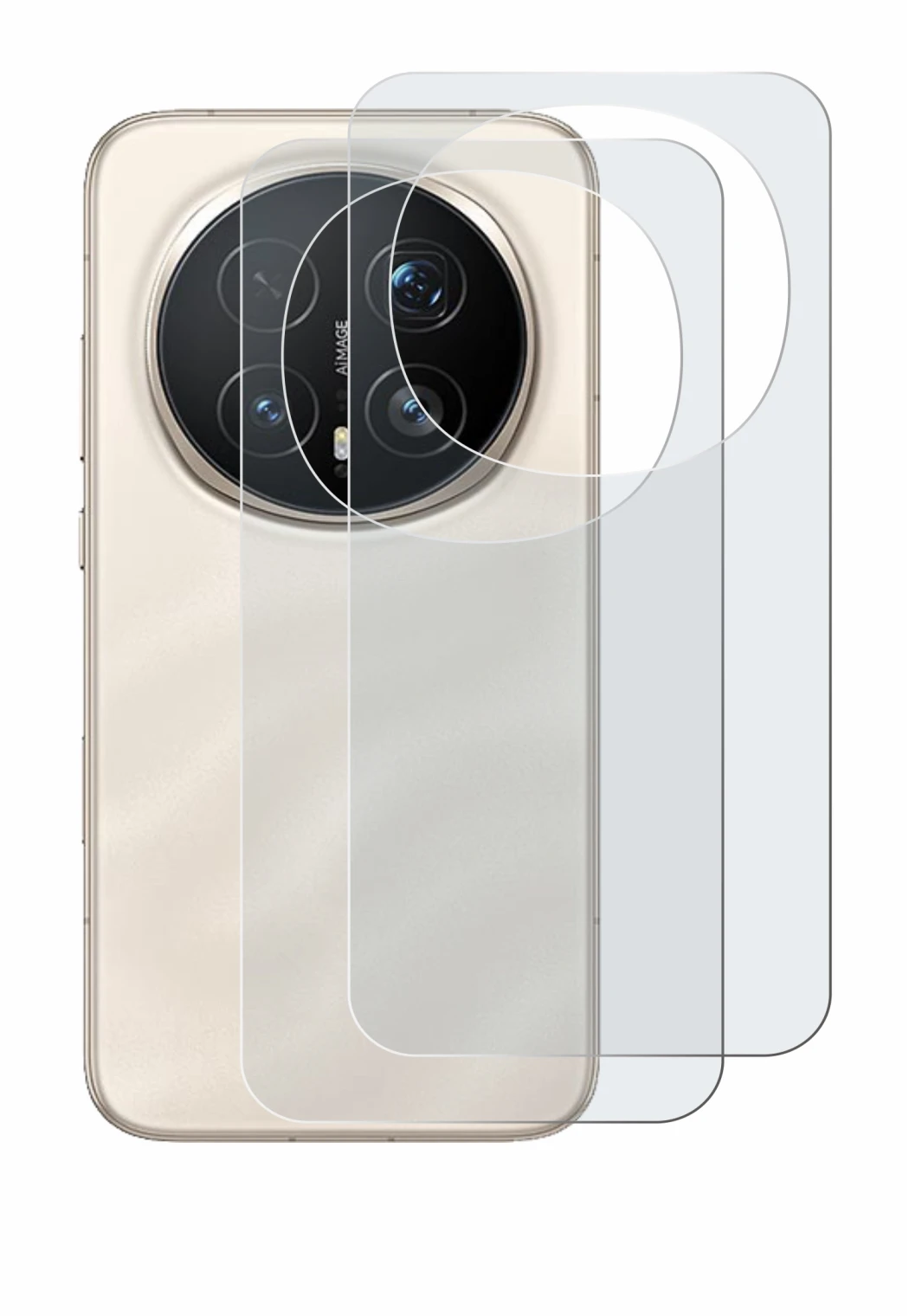 Immagine del dispositivo Honor Magic 8 Pro (Posteriore) con un'ampia varietà di protezioni per lo schermo.