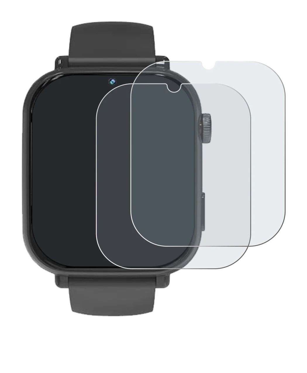 Immagine del dispositivo Pthtechus A22 con un'ampia varietà di protezioni per lo schermo.