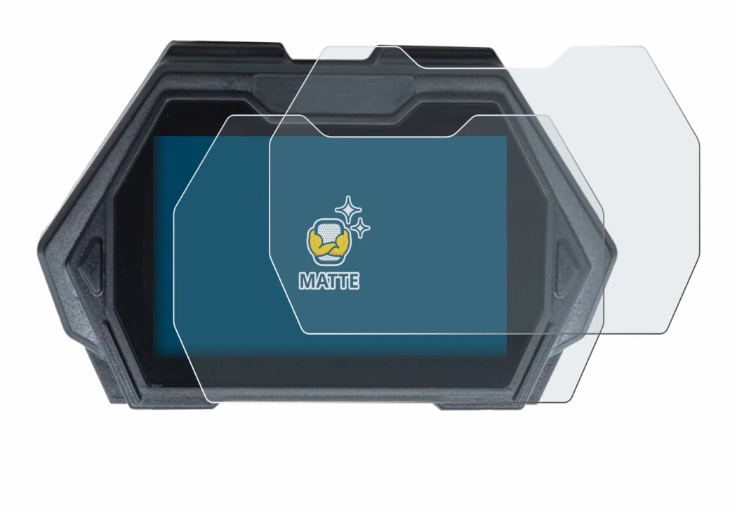 Immagine del dispositivo Kukirin G3 Pro con un'ampia varietà di protezioni per lo schermo.