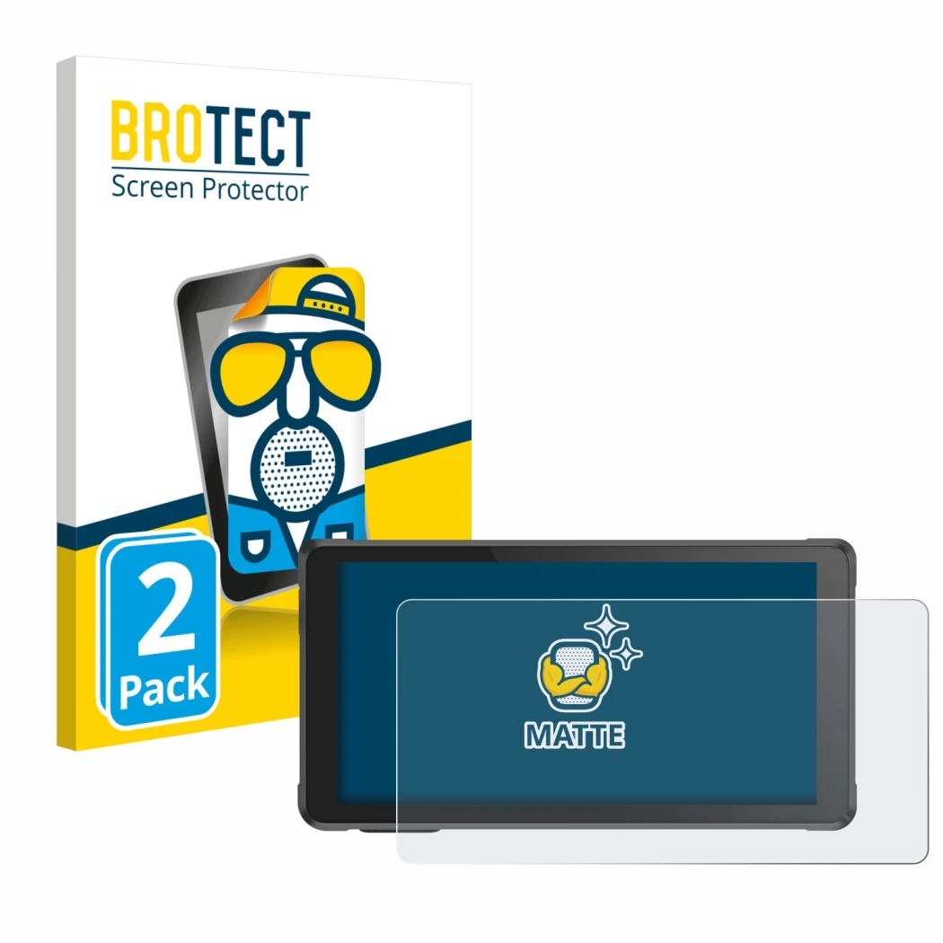 Parte frontale di una confezione del prodotto con il logo del marchio BROTECT. Accanto è raffigurato il dispositivo Interphone