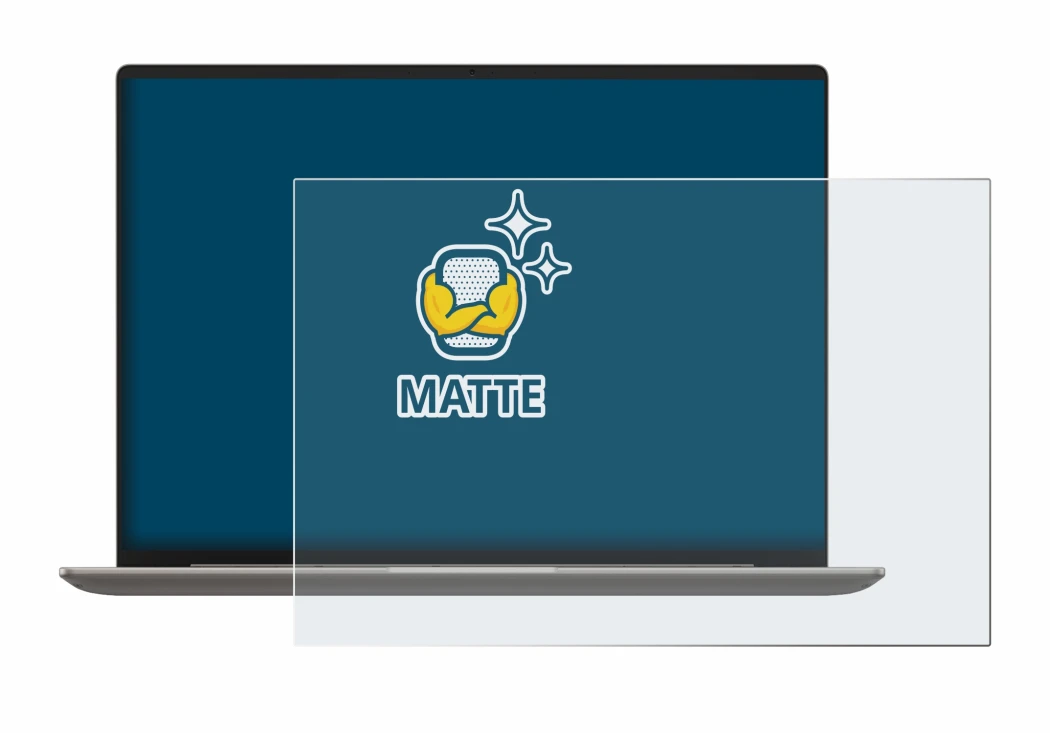 Immagine del dispositivo Honor MagicBook 16 2026 con un'ampia varietà di protezioni per lo schermo.