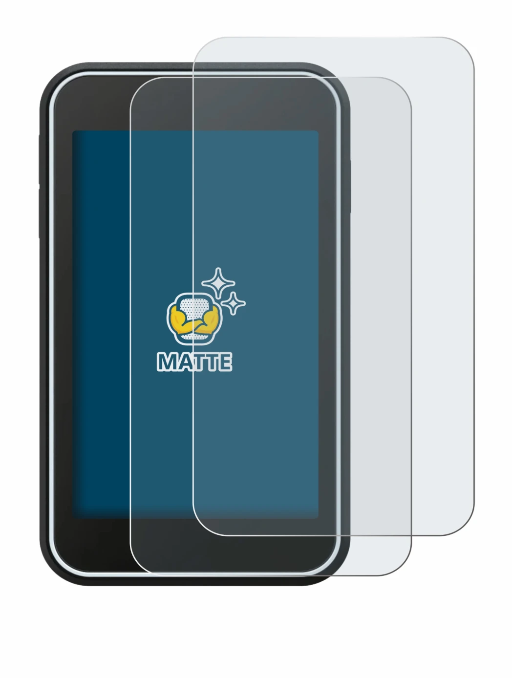 Immagine del dispositivo Shot Scope H50 con un'ampia varietà di protezioni per lo schermo.