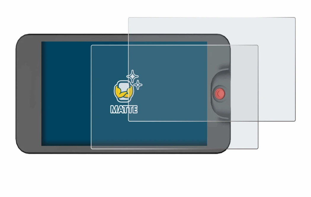Immagine del dispositivo Osee T5 Plus con un'ampia varietà di protezioni per lo schermo.