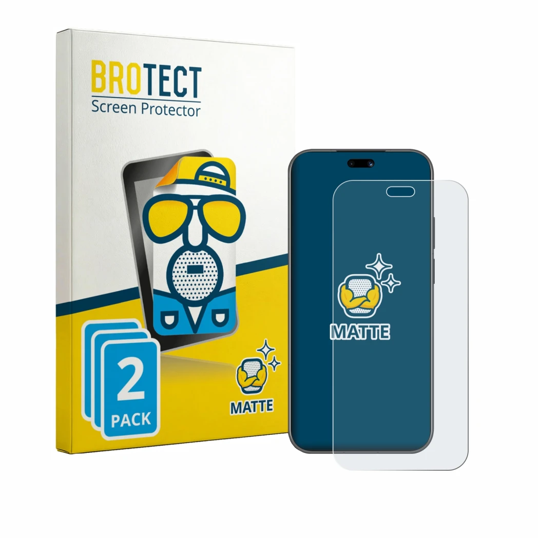 Parte frontale di una confezione del prodotto con il logo del marchio BROTECT. Accanto è raffigurato il dispositivo Huawei Nov