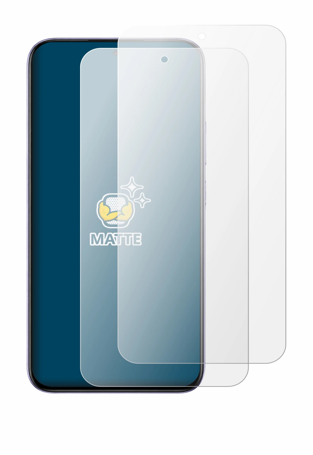 Immagine del dispositivo realme P4R 5G con un'ampia varietà di protezioni per lo schermo.