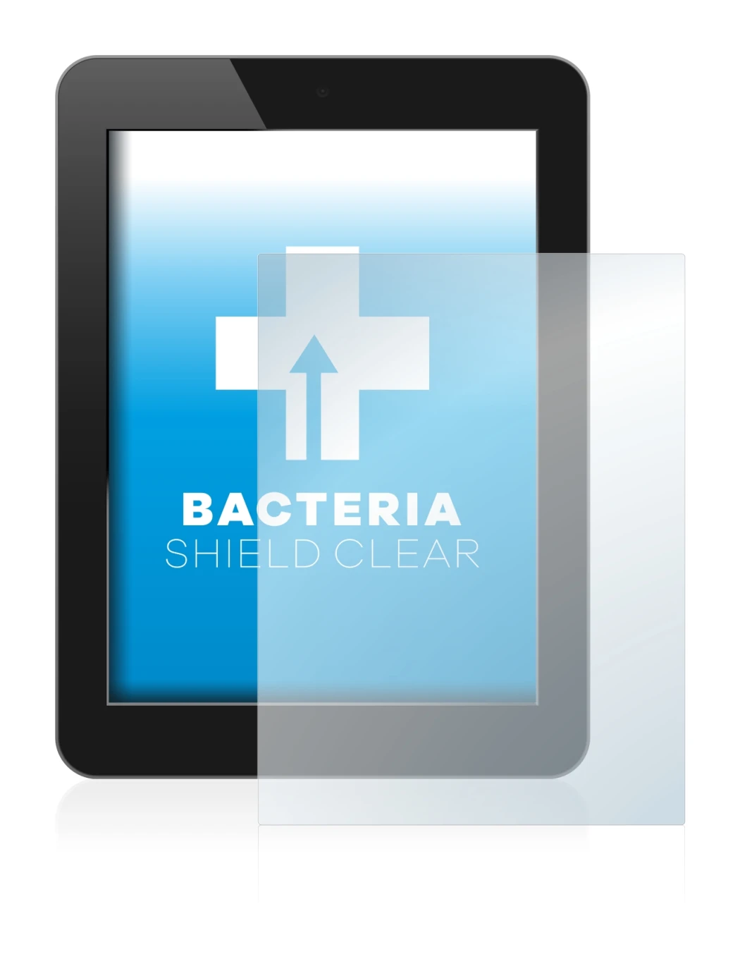 Immagine del dispositivo con un'ampia varietà di protezioni per lo schermo.