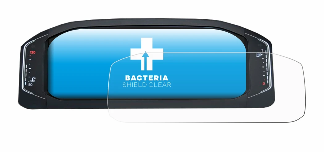 Immagine del dispositivo Volkswagen Active Info Display T-Roc con un'ampia varietà di protezioni per lo schermo.