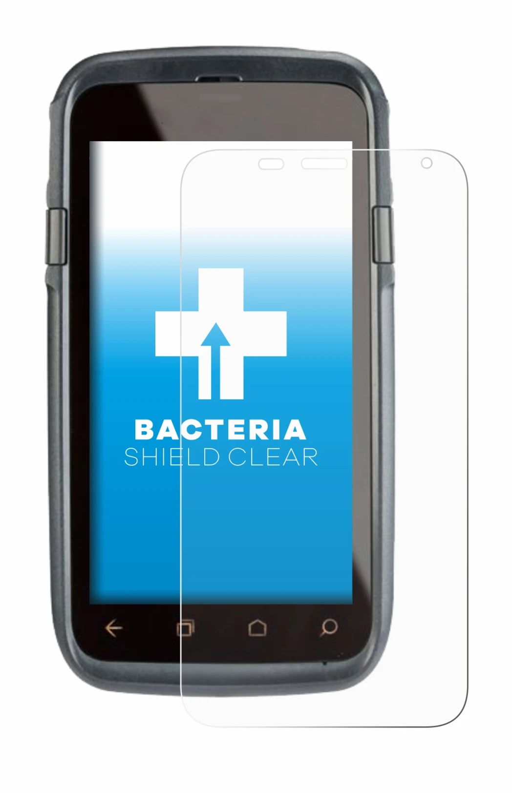 Immagine del dispositivo Honeywell Dolphin CT60 con un'ampia varietà di protezioni per lo schermo.