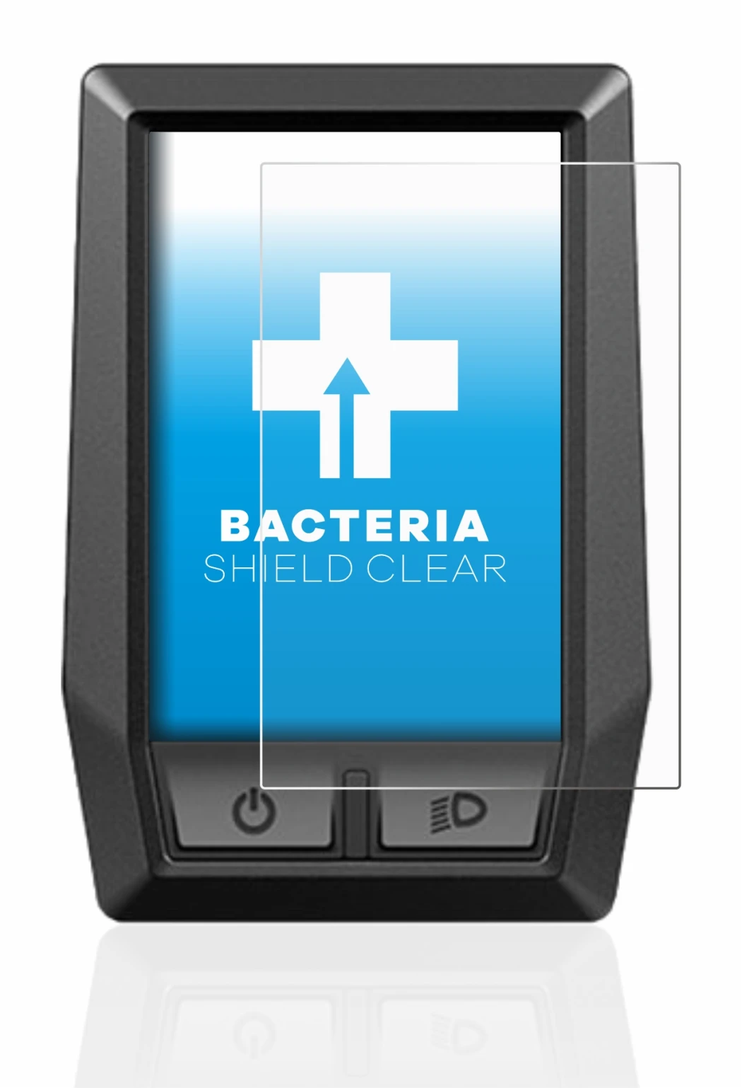 Immagine del dispositivo Bosch Kiox con un'ampia varietà di protezioni per lo schermo.