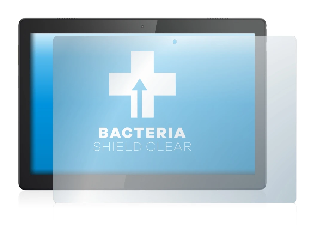 Immagine del dispositivo Lenovo Tab M10 TB-X605F con un'ampia varietà di protezioni per lo schermo.