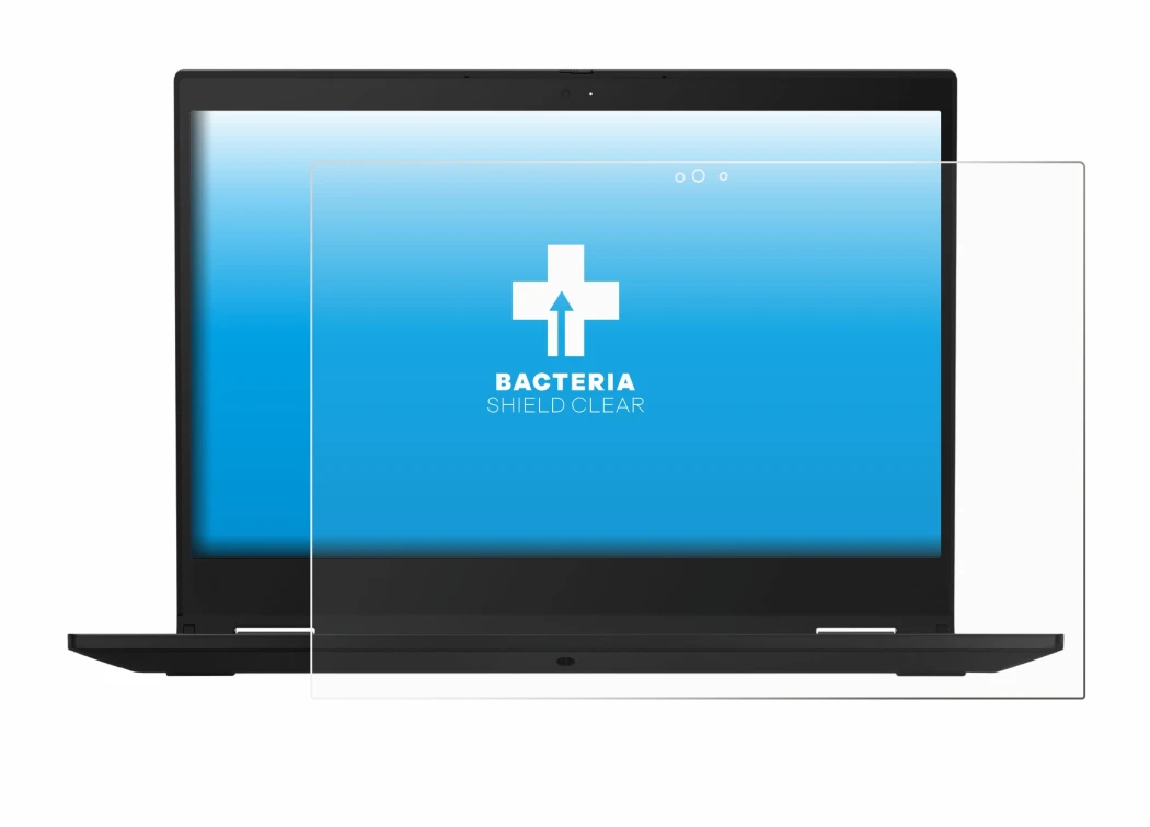 Immagine del dispositivo Lenovo ThinkPad X390 Yoga con un'ampia varietà di protezioni per lo schermo.