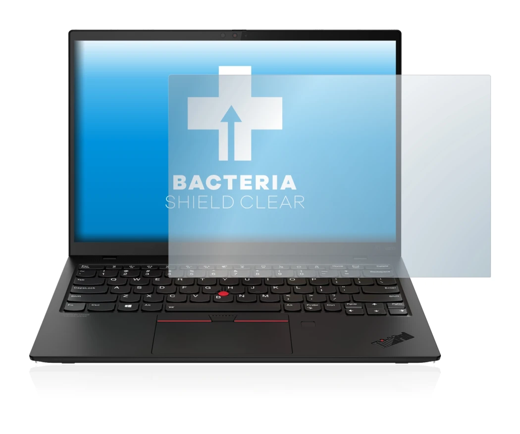 Immagine del dispositivo Lenovo ThinkPad X1 Nano con un'ampia varietà di protezioni per lo schermo.